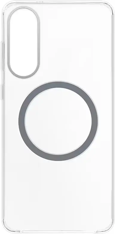 Samsung Galaxy S25 Edge magnetiskt telefonskal, transparent