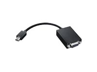 Lenovo - VGA-kabel - Mini DisplayPort (hane) till HD-15 (VGA) (hona) - 20 cm - för Lenovo ThinkPad Helix ThinkPad L570 P51 T430 T430i T431s T470p T530 T530i W550s X1 X1 Yoga X240 X250 X260