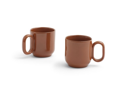 HAY - Barro Mugg - 2-pack - Natur, bild 2