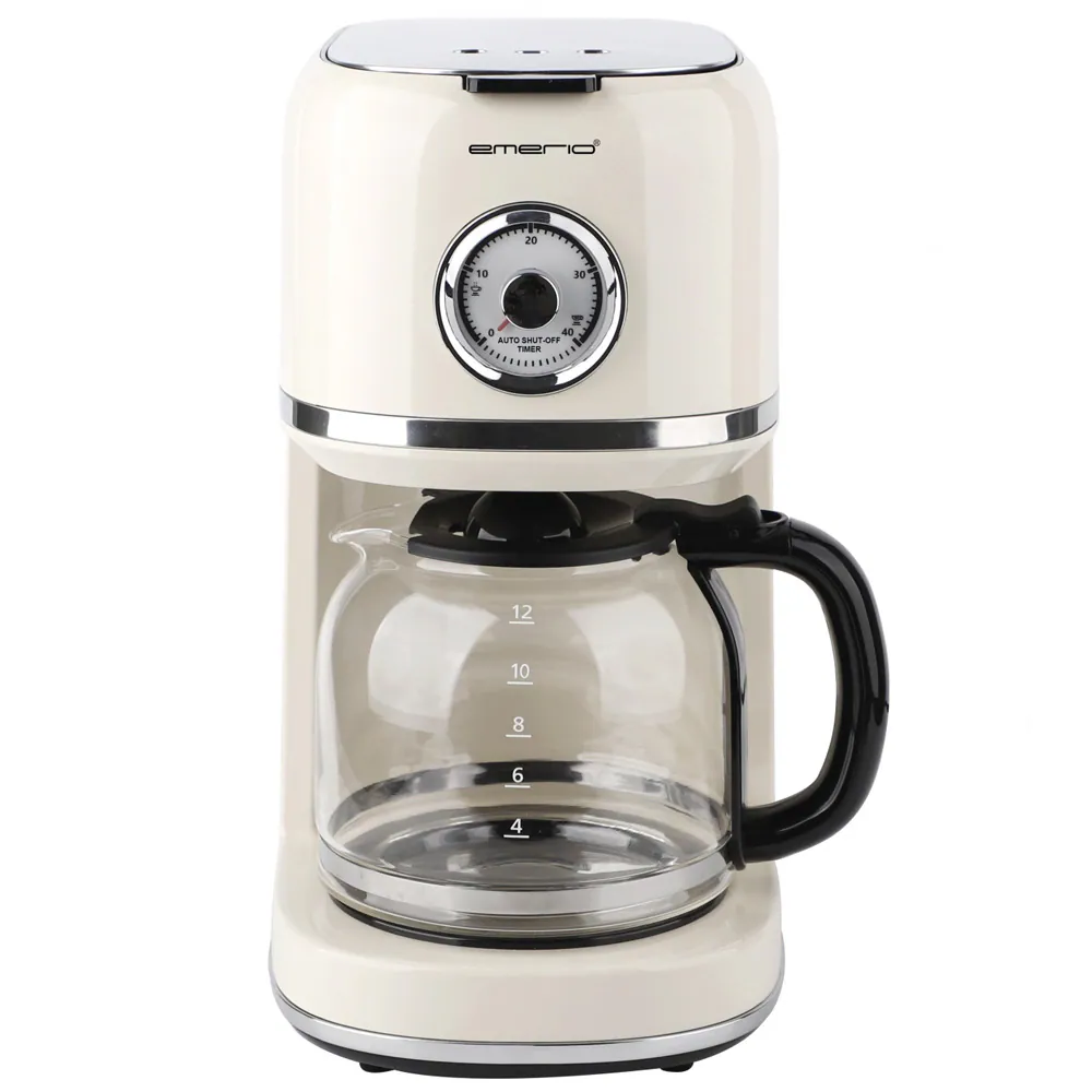 Emerio CME-133280.1, Droppande kaffebryggare, 1,5 l, 900 W, Gräddfärgad, bild 2