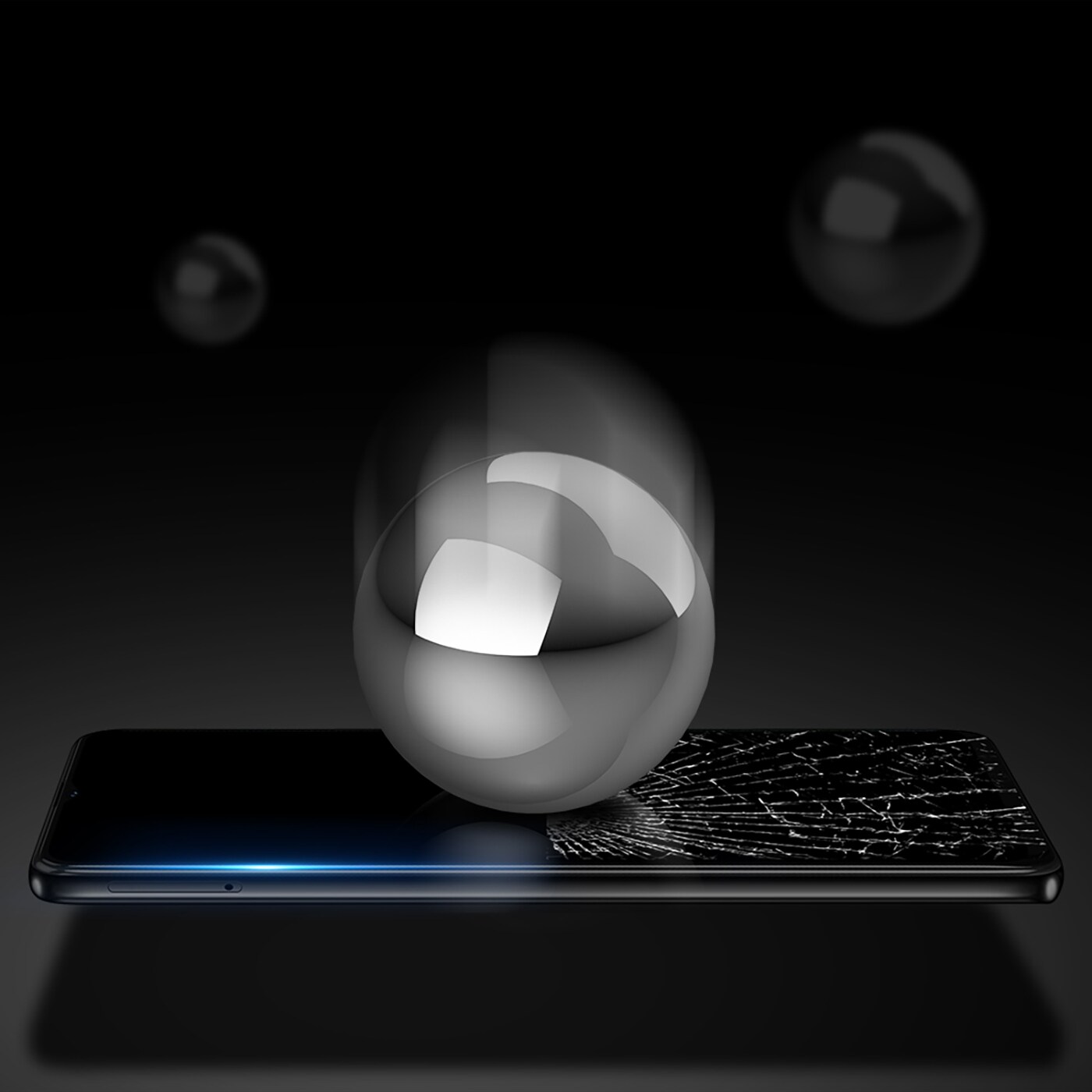 Dux Ducis 10D 9H härdat glas med ram för Motorola Moto E32 svart (fodralvänligt), bild 3