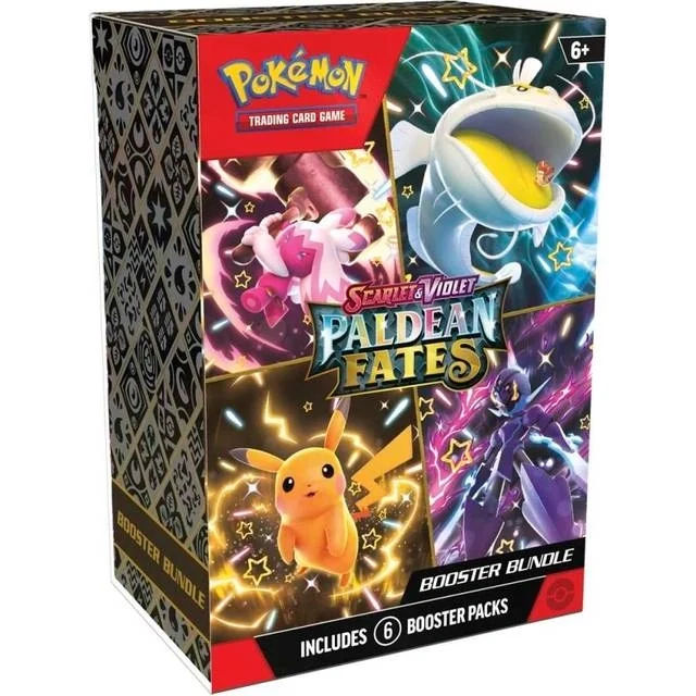Pokemon Scarlet & Violet 4.5 - Paldean Fates Booster Bundle (6 boosters)