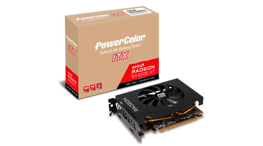 PowerColor Radeon RX 6500 XT 4GB, bild 3