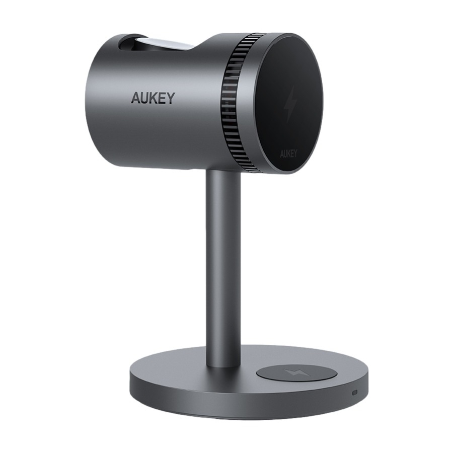 AUKEY LC-MC311A MagFusion 3-i-1 Pro Qi2 trådlös laddningsstation