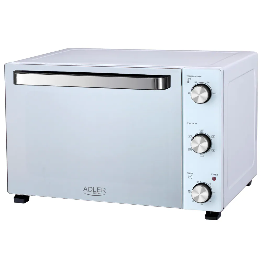 Adler AD 6027, Medium, Elektrisk ugn, 48 l, 1800 W, 90 - 230 ° C, Bänkdiskmaskin