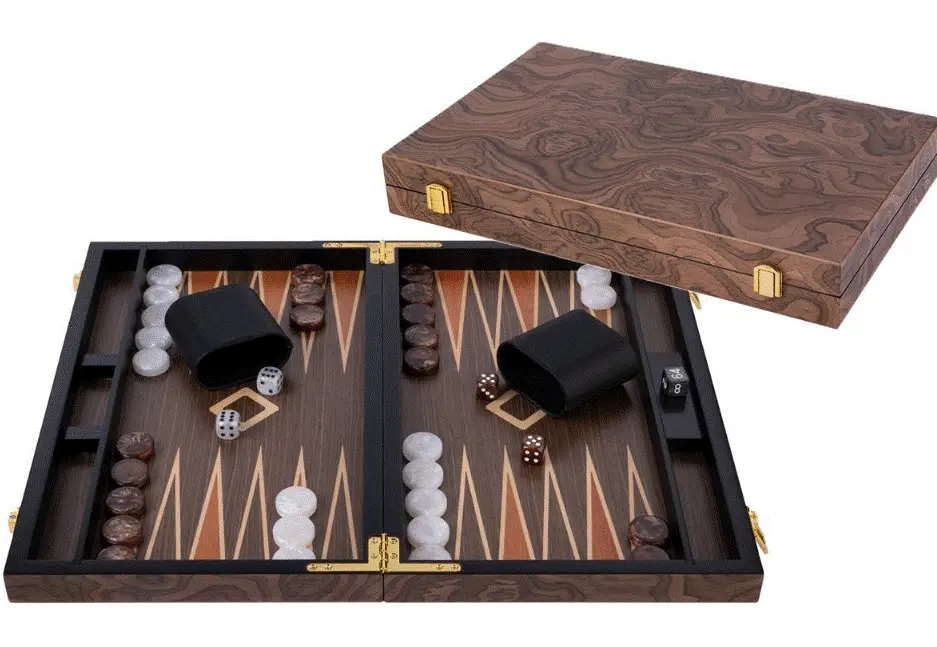 Longfield Backgammon Large Walnut