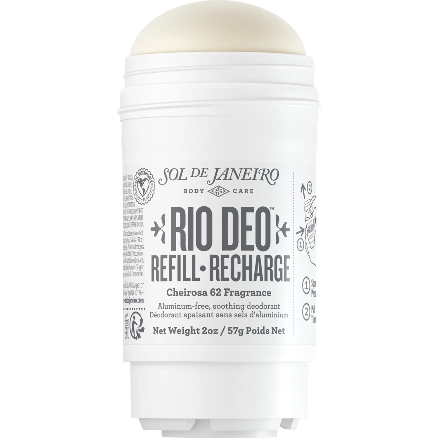 Sol de Janeiro Rio Deo 62 Deodorant Refill 57 ml