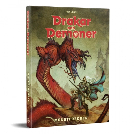 Drakar och Demoner Monsterboken - Standardutgåva