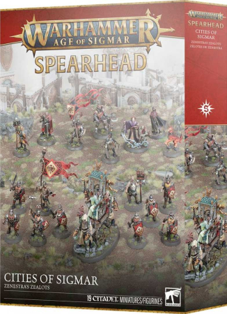 Warhammer Age of Sigmar Spearhead Cities of Sigmar - Zenestras Zealots, bild 2