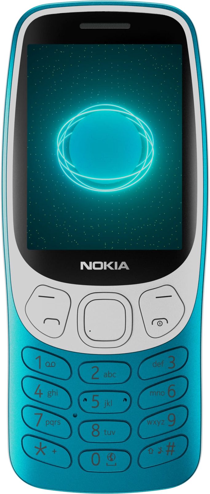 Nokia 3210 4G mobiltelefon, Scuba Blue, bild 2