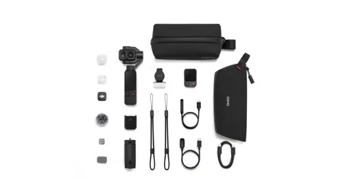 DJI Osmo Pocket 4P Vlog Combo gimbalkamera, svart, bild 3