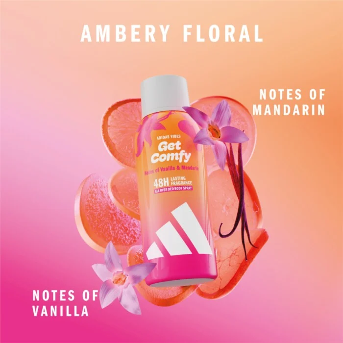 Adidas Vibes Get Comfy Deo Spray 150 ml, bild 4