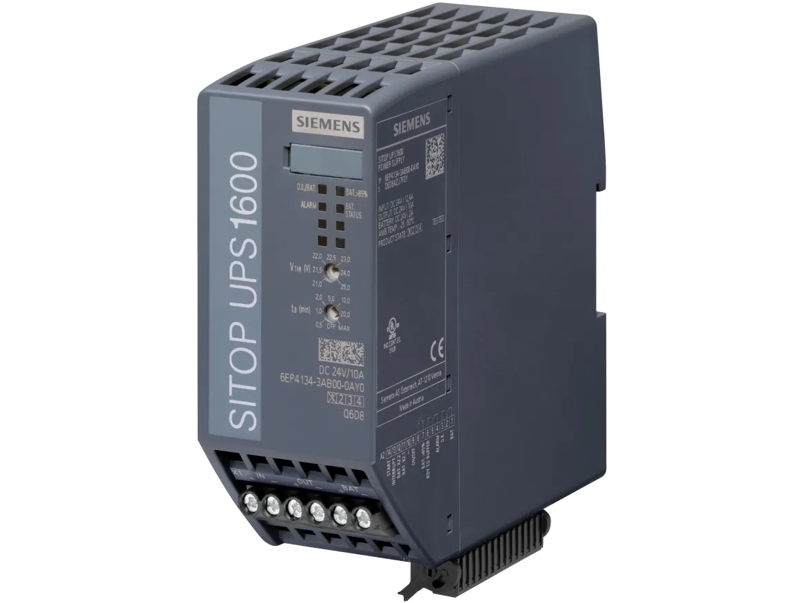 Siemens 6EP4134-3AB00-0AY0, Vänteläge (offline), 240 W, 18,5 V, 27 V, CE, RoHS, REACH, 139 mm