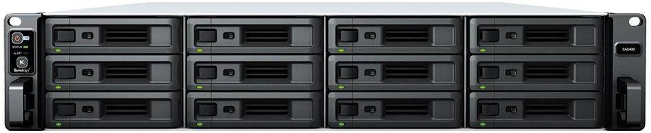 Synology RackStation SA6400, 12-bay NAS, AMD EPYC 7272 12-Core CPU, 32 GB RAM, 2x10GbE, 4x1GbE, rackmonterbar 2U, bild 2