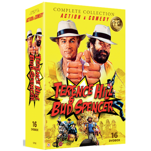BUD SPENCER & TERENCE HILL COLLECTION BOX - 16 DVD