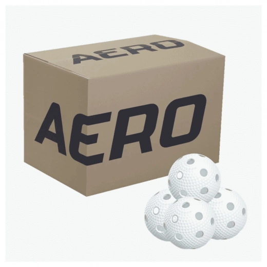 Aero Innebandyboll Vit 200 st
