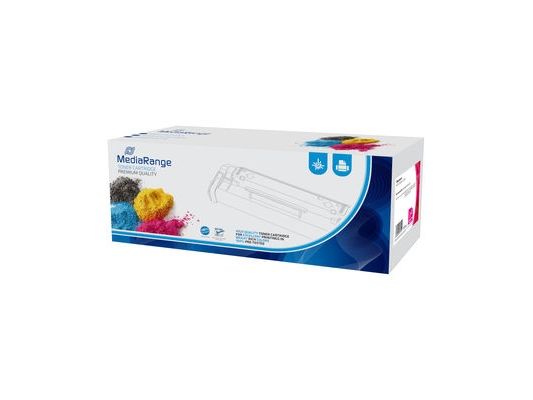 MediaRange - Magenta - kompatibel - box - tonerkassett (alternativ för: HP CF403X) - för HP Color LaserJet Pro M252dn, M252dw, M252n, MFP M277c6, MFP M277dw, MFP M277n