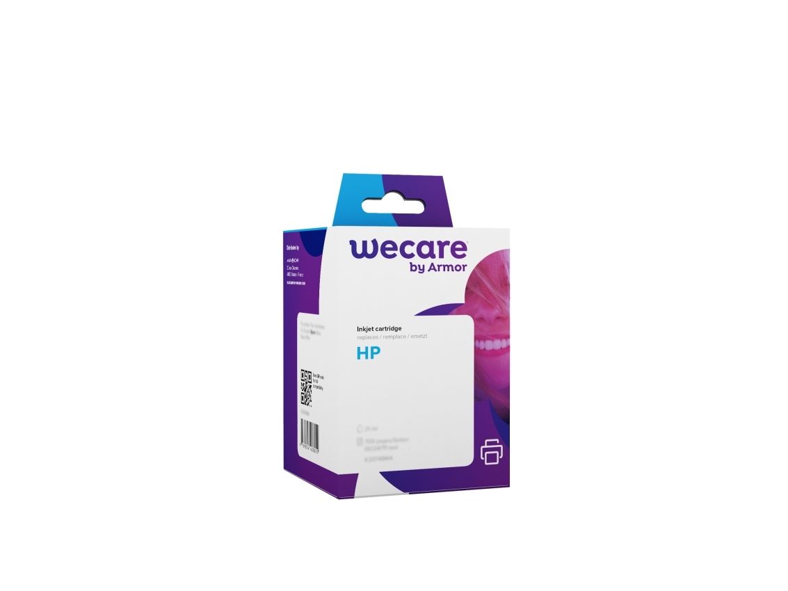 Bläckpatron Wecare HP 301XL, bläckstråle, 480 sidor, cyan/magenta/gul