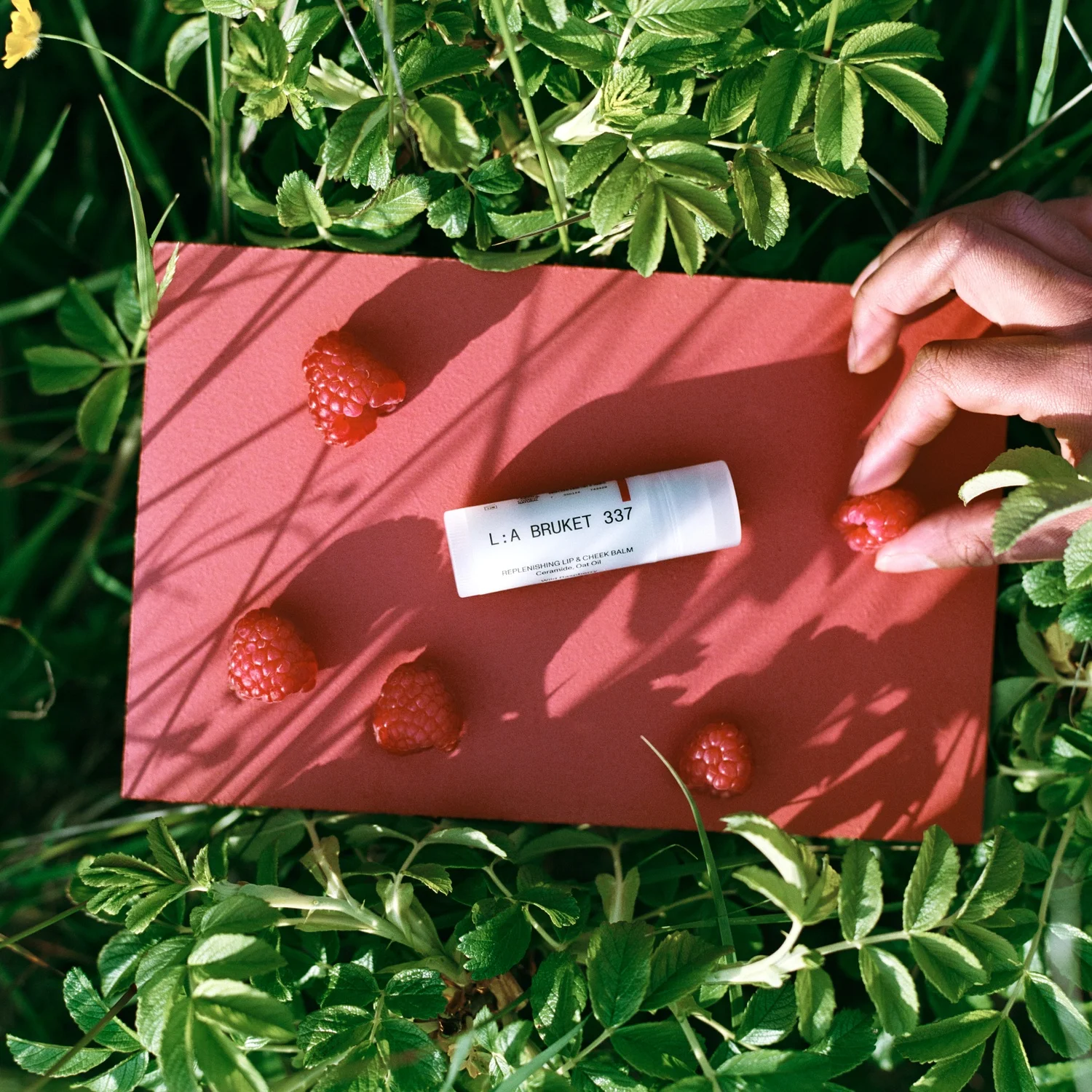 L:a Bruket Lip & Cheek Balm 337 Wild Rasberry 14 gr