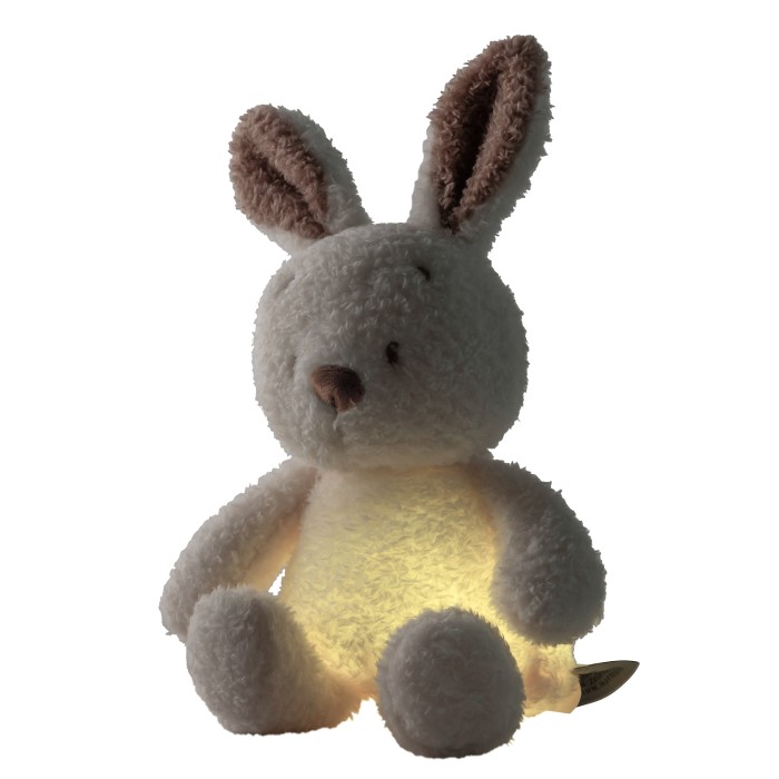 Nattou Sleepy Teddy Nattlampa Mini Kanin, Vanilla
