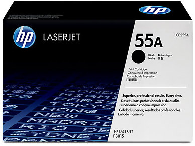 HP Toner 55A Svart 6K