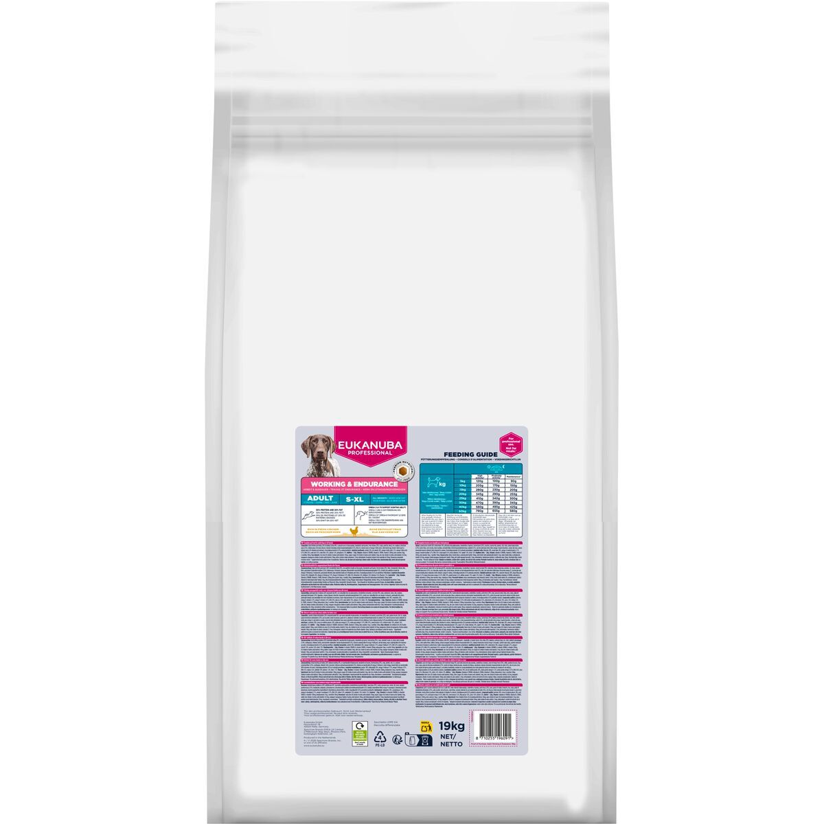 Eukanuba Dog Special Care Adult Working & Endurance Torrfoder till Hund 19 kg