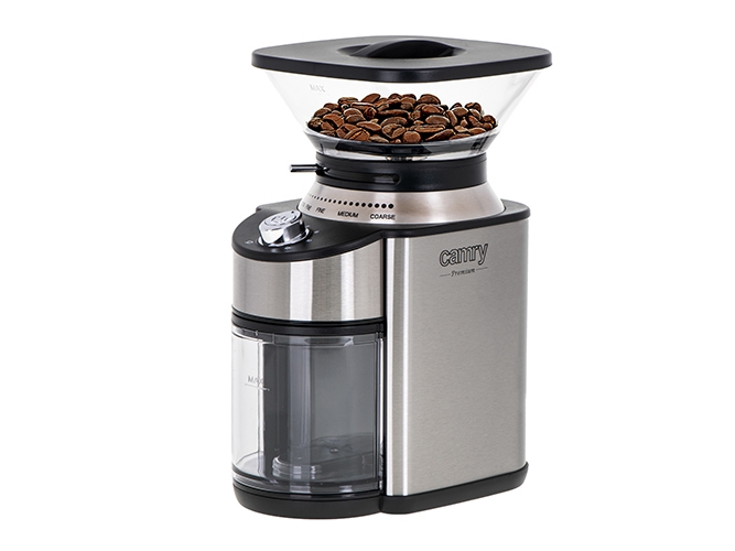 Camry Premium CR 4443 kaffekvarn med malskivor 200 W