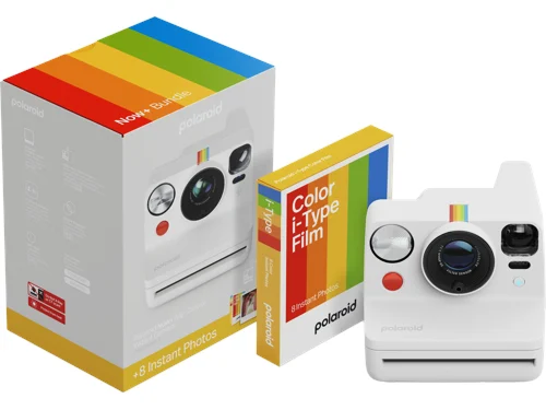 Polaroid Now+ Generation 3 snabbkamera startpaket, vit, bild 2