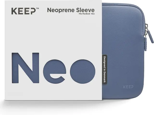 KEEP MacBook Neo neoprenfodral (indigo)