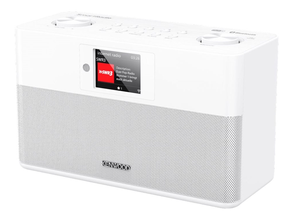 Kenwood CR-ST100S - Internetradio - 20 Watt - inget operativsystem - vit