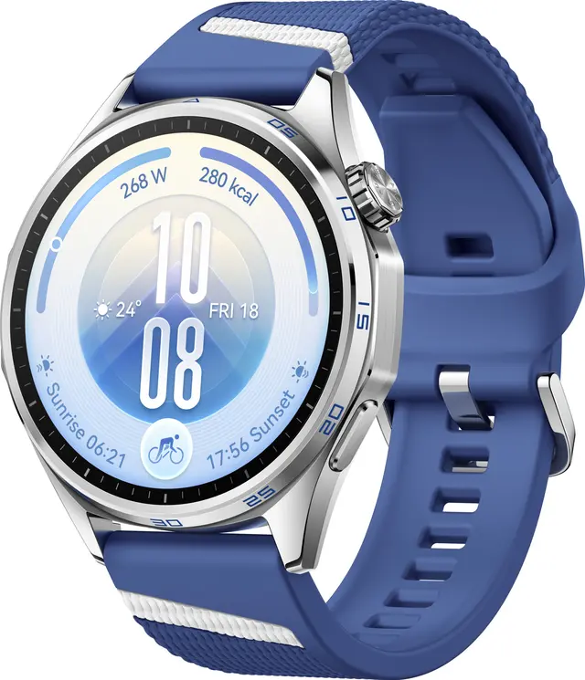 HUAWEI WATCH GT 7 46 mm smartwatch, blå