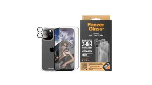 PanzerGlass™ | 3-i-1 skyddspaket | Apple iPhone 15 Pro Max, bild 3
