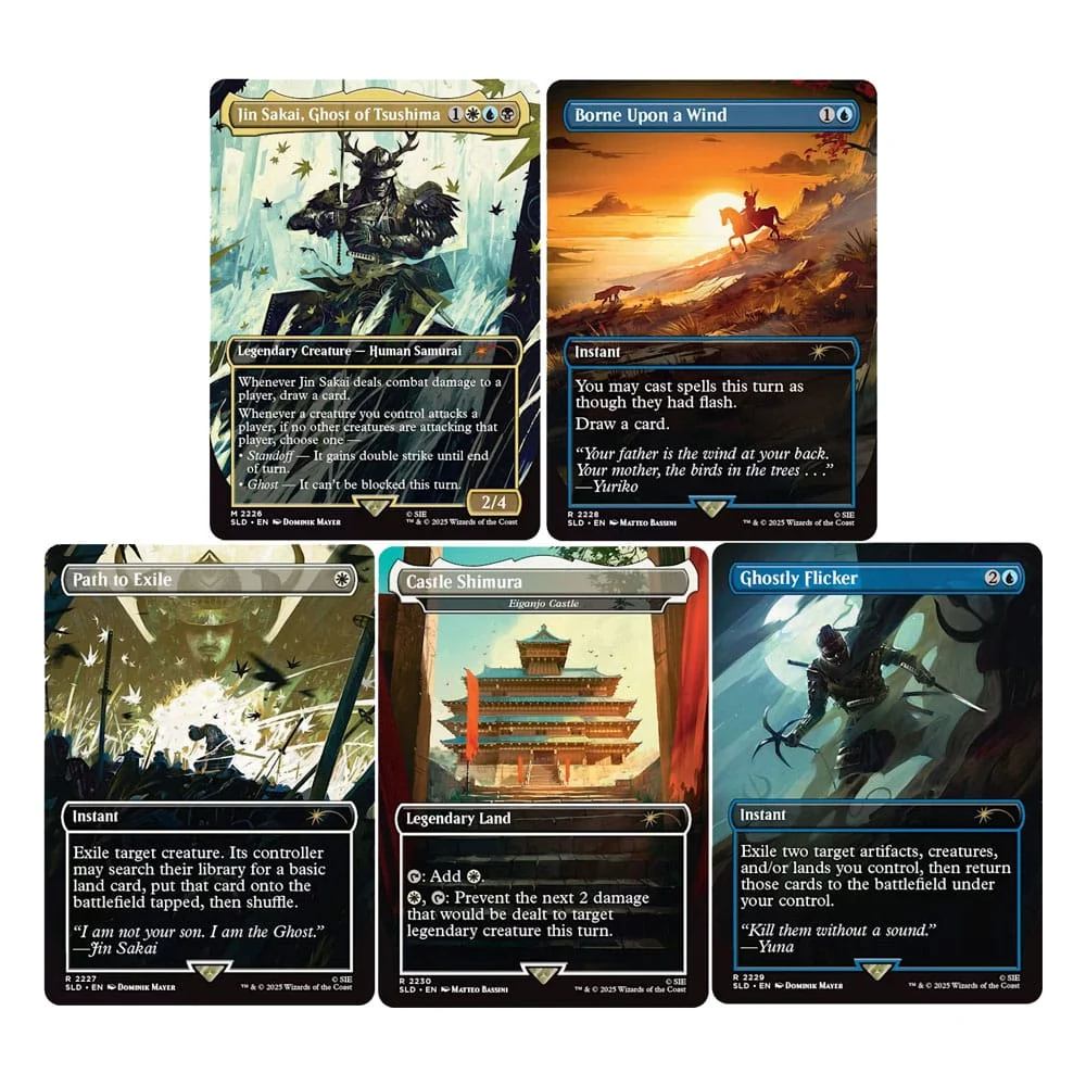 Magic the Gathering Secret Lair x Playstation Ghost of Tsushima (Non-Foil), bild 2