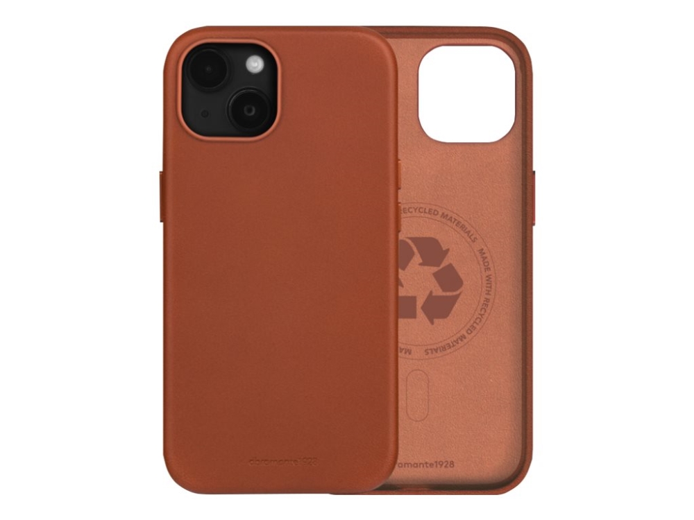 Dbramante1928 Roskilde MagSafe iPhone 15 fodral (brunt)