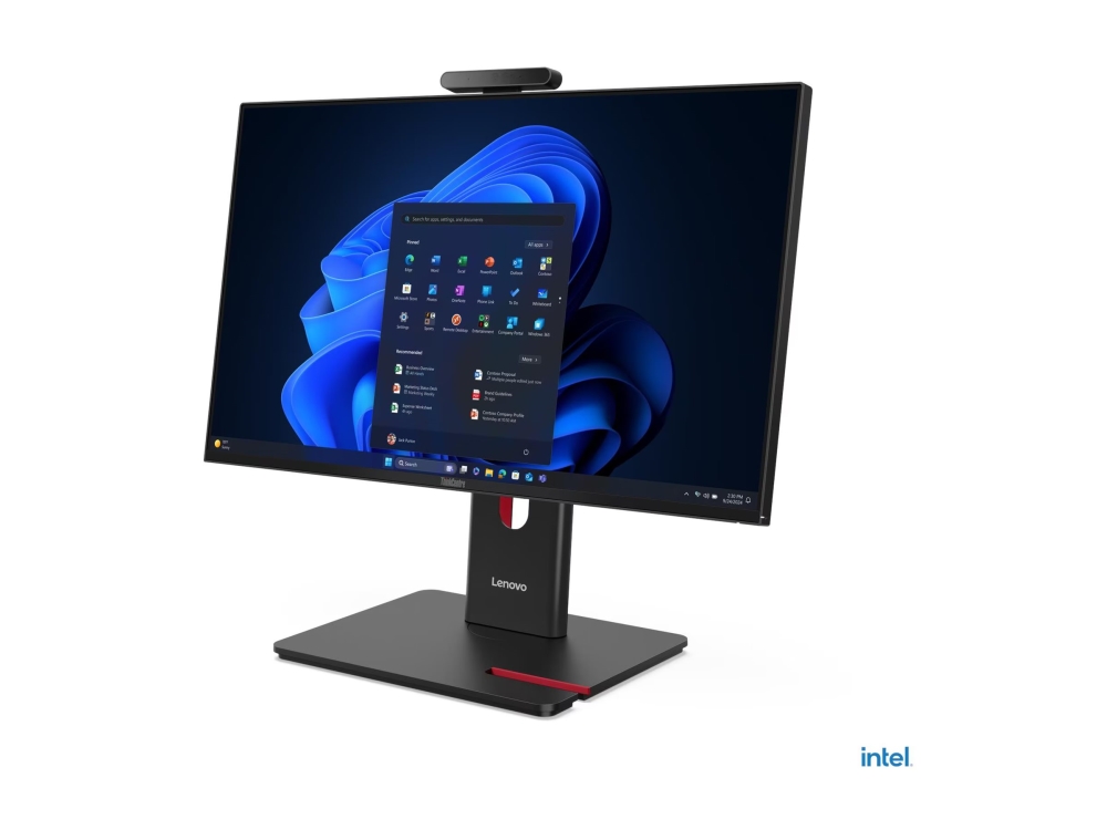 Lenovo ThinkCentre M70a Gen 6 13AY - Allt-i-ett with Full Function Monitor stand - Core Ultra 5 225T / upp till 4.9 GHz - RAM 16 GB - SSD 512 GB - TCG Opal Encryption 2, NVMe - Intel Graphics - Gigabit Ethernet, IEEE 802.11ax (Wi-Fi 6E), Bluetooth 5.3 - Win 11 Pro - skärm: LED 23.8 1920 x 1080 (Full HD) @ 120 Hz - tangentbord: Engelska - Europa - svart - Lenovo TopSeller