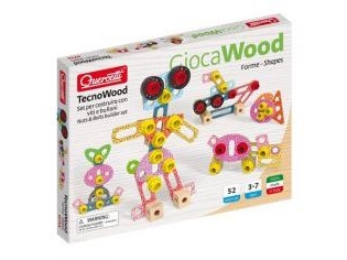 Quercetti byggset Techno Wood Premium Ludzik (040-0733)