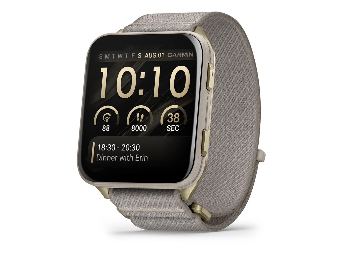 Garmin Venu X1 smartwatch, Soft Gold/French Grey, bild 4