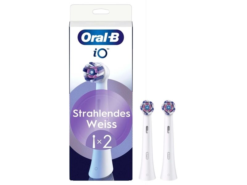 Oral-B iO 373210 tandborsthuvuden Radiant White 2-pack