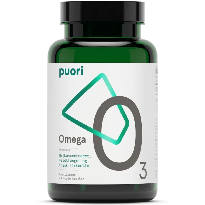 Puori O3 Omega-3 80% 2000 mg 60 kapslar