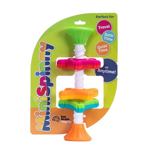 Fat Brain Mini Spinny aktivitetsleksak, tre propellrar