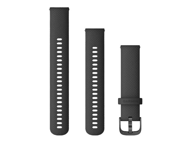 Garmin Snabblåsningsband 20 mm svart/svart