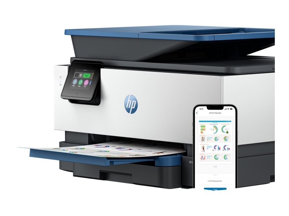 HP OfficeJet Pro 9125e All-in-One Printer Multifunktions - Färg - Termisk
