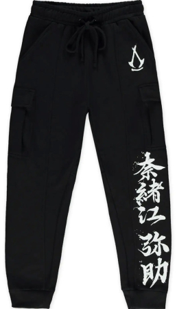 Assassins Creed Shadows Ronin Cargo Joggers Svart (Large)