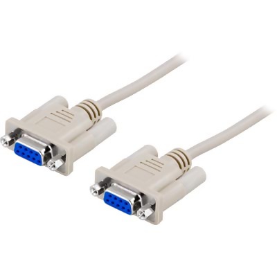 Deltaco Switchkabell DB9ho-9ho 2m