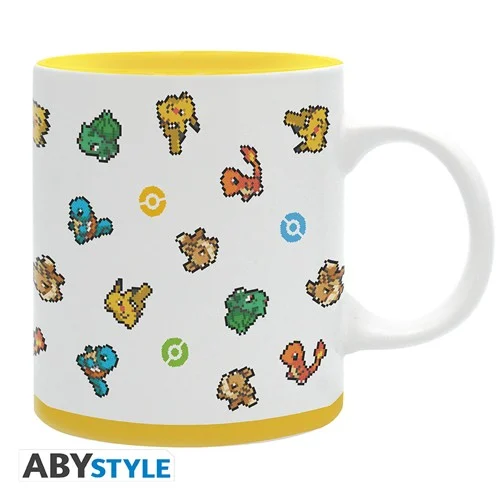 Pokemon Pixel Art Ceramic Mug