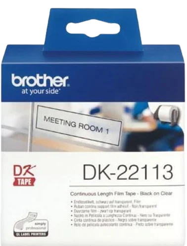 Brother DK22113 (transparent plasttejp 62mm)