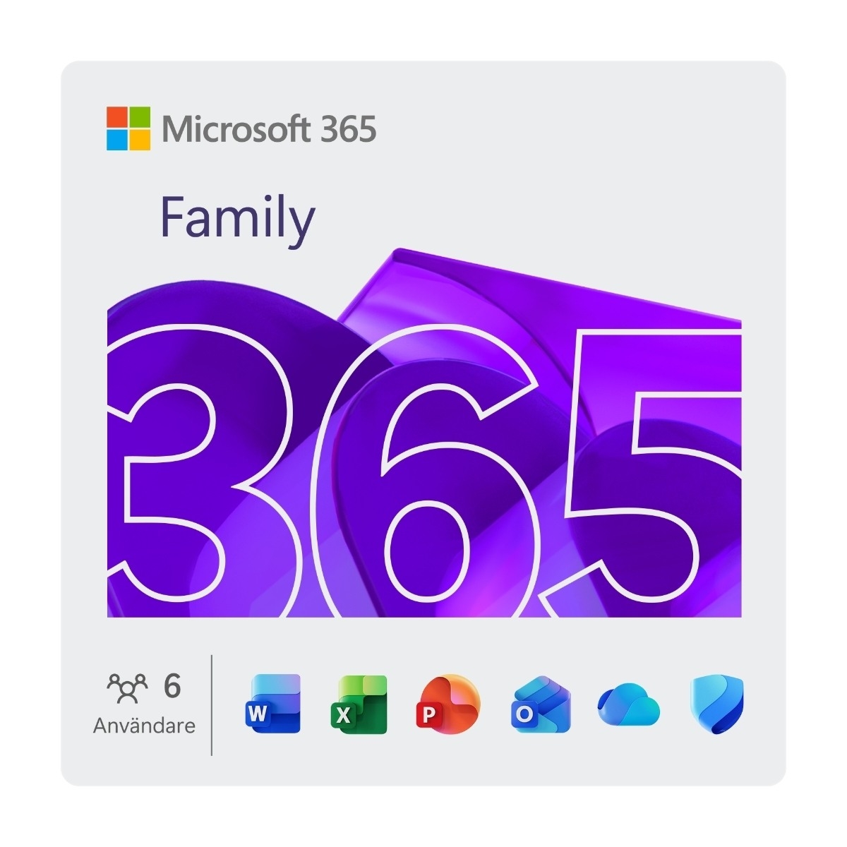 Microsoft 365 Family programvara