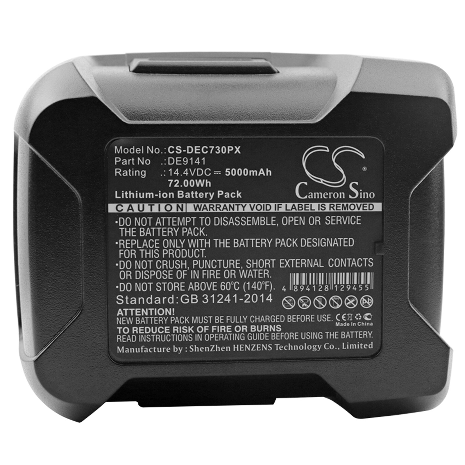 Batteri till Elverktyg för DeWalt DC733K2, DC731KA, DC735KA m.fl., bild 5