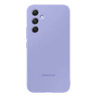 Samsung Galaxy A54 Silicone fodral (lila), bild 2