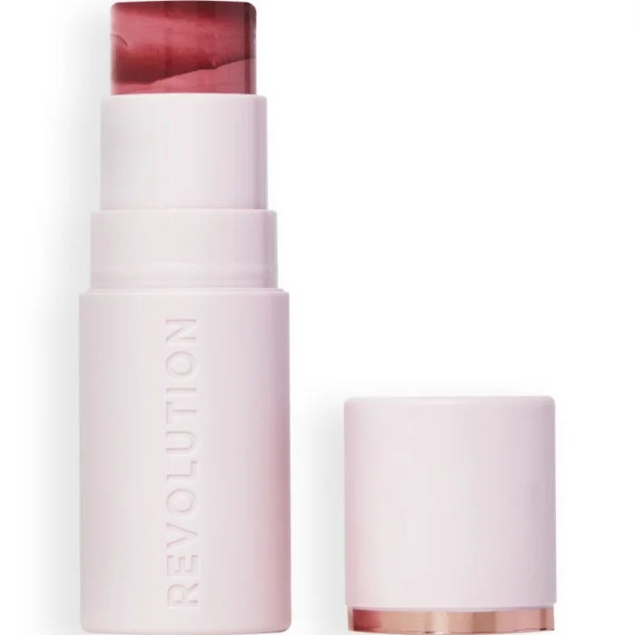 Revolution Beauty London Skin Silk Marble Blush Stick Sundown Spice